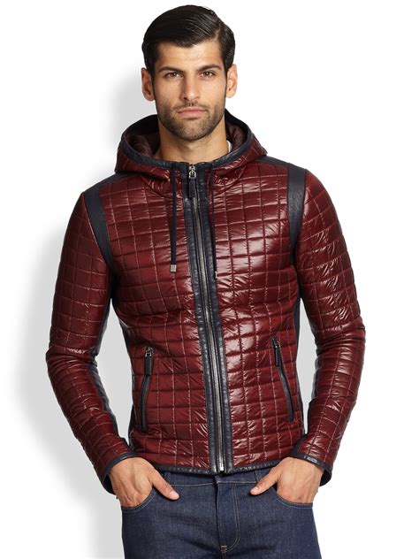 dolce gabbana jacket red men nylon|dolce gabbana jacket price.